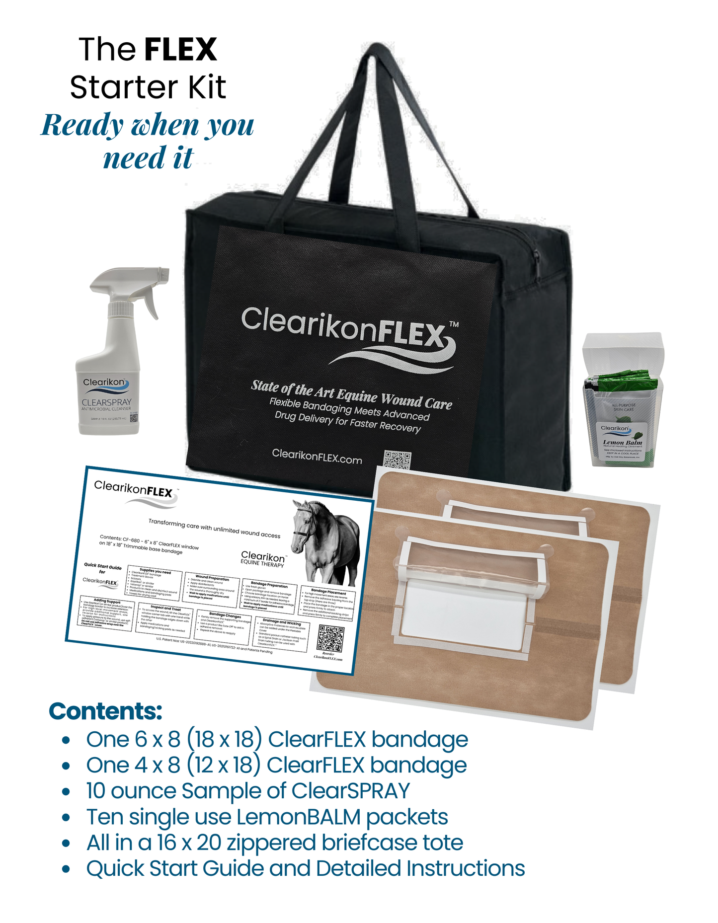 ClearkonFLEX Wound Care Starter Kit