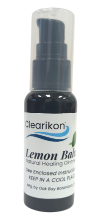 Clearikon Lemon Balm Gold Pump Bottle  - 1.5 fl oz | Healing Creme