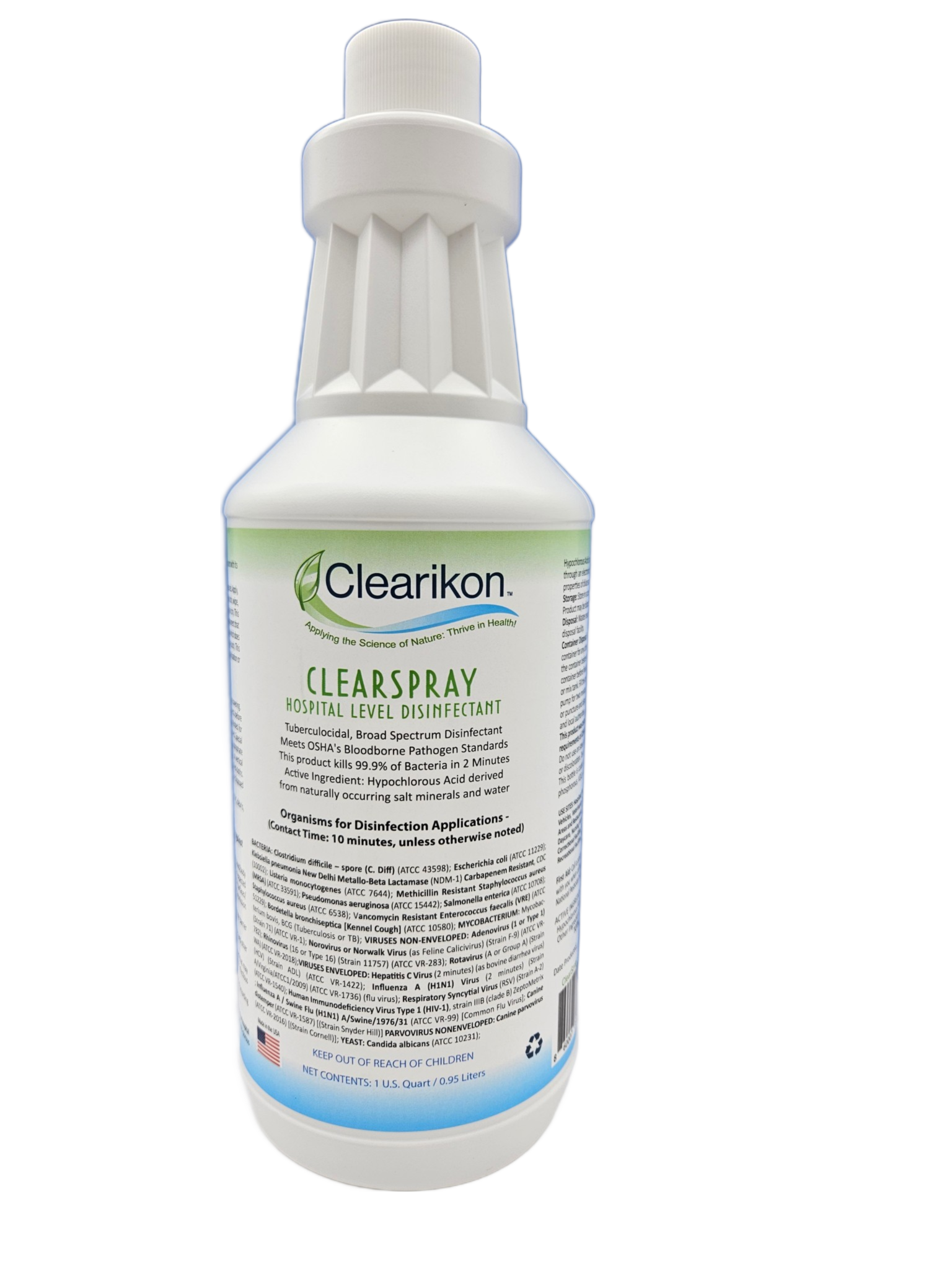 Clearikon ClearSpray Cleaner & Degreaser - 1 Quart